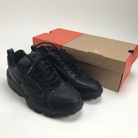 Vtg 2003 Nike Cross Black Trainer Classic Sz 8.5 main image 5